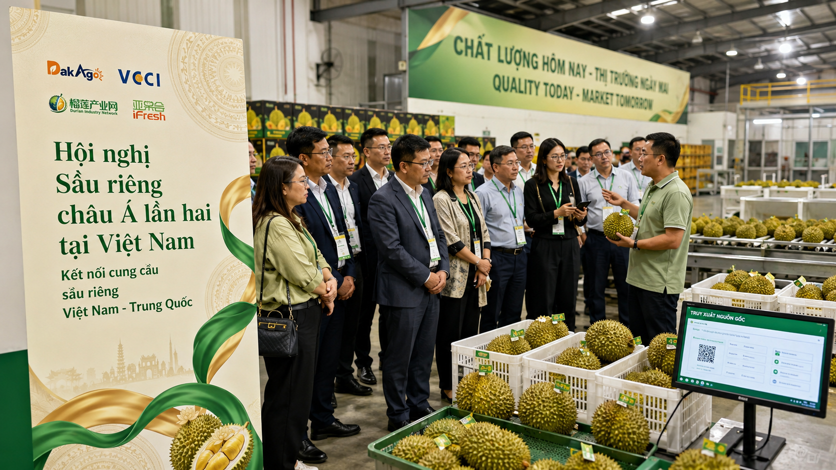 DakAgo phối hợp tổ chức hội nghị sầu riêng Châu Á lần 2 tại Việt Nam